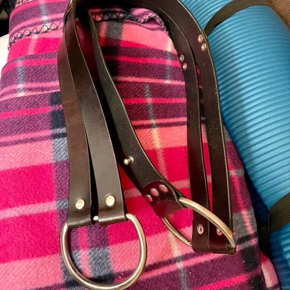 The Limited dark brown leather belt! - Picture 3 of 7